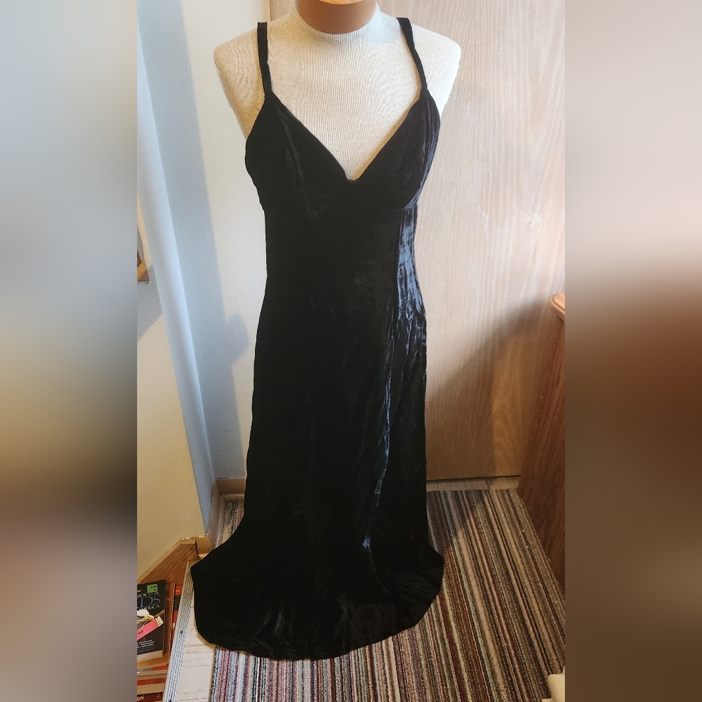 Vintage 90s Guess Velvet Dress